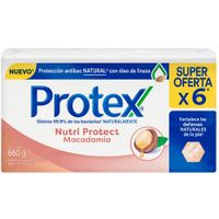 Jabón Antibacterial PROTEX Macadamia Caja 6un