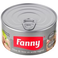 Filete de Atún en Aceite Vegetal FANNY Lata 140g