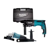 Rotomartillo 800W + Amoladora 540W MTK0005B Makita Mt
