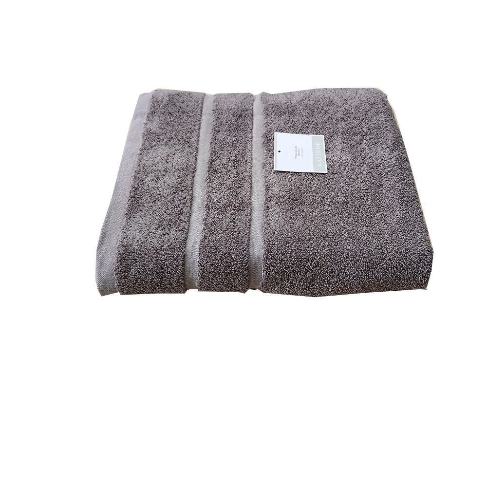 Toalla Baño 75 x 140 cm Plomo 420gsm