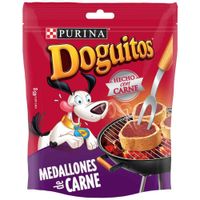 Snacks para Perros DOGUITOS Medallones de Carne Pouch 65g