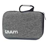 Estuche tapa dura Izuum para audífonos TWS, organizador, plomo