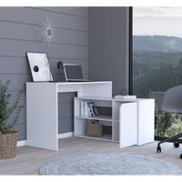 Escritorio Esquiner Rennes - Blanco