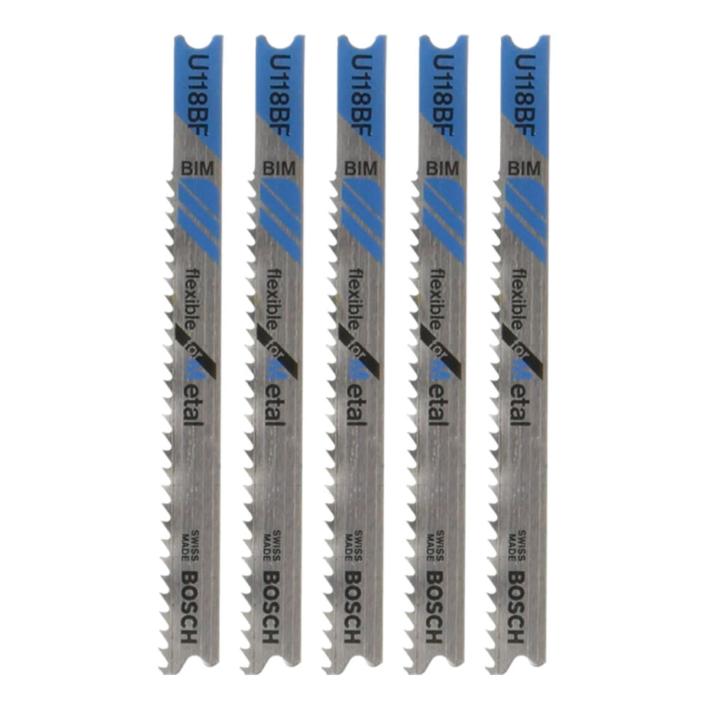 Set de 5 Hojas de Calar Bosch U118Bf