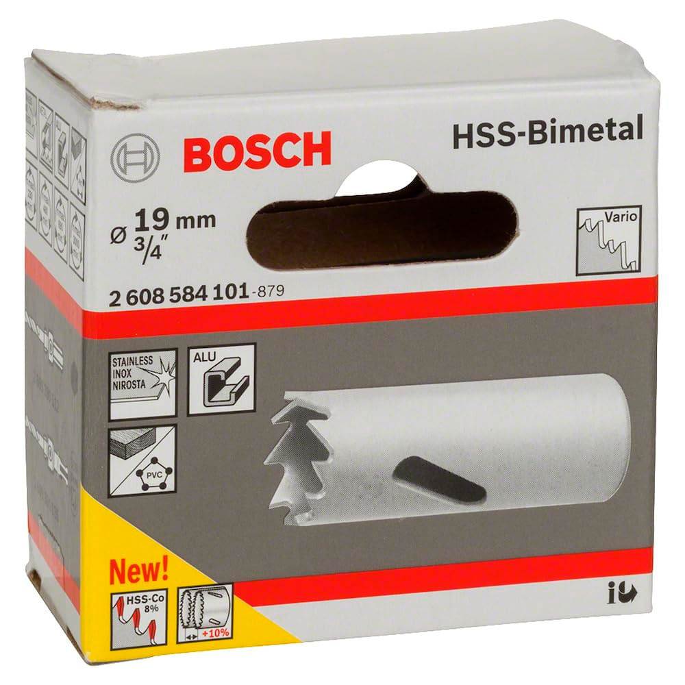 Sierra Bosch Copa Cobaltada Bimetal 19mm 3/4""