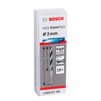 Broca Metal Hss Pointteq Cjax10 2.0Mm