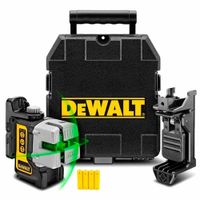 Nivel Láser Dewalt DW089CG de 3 Líneas Verdes 20 Metros