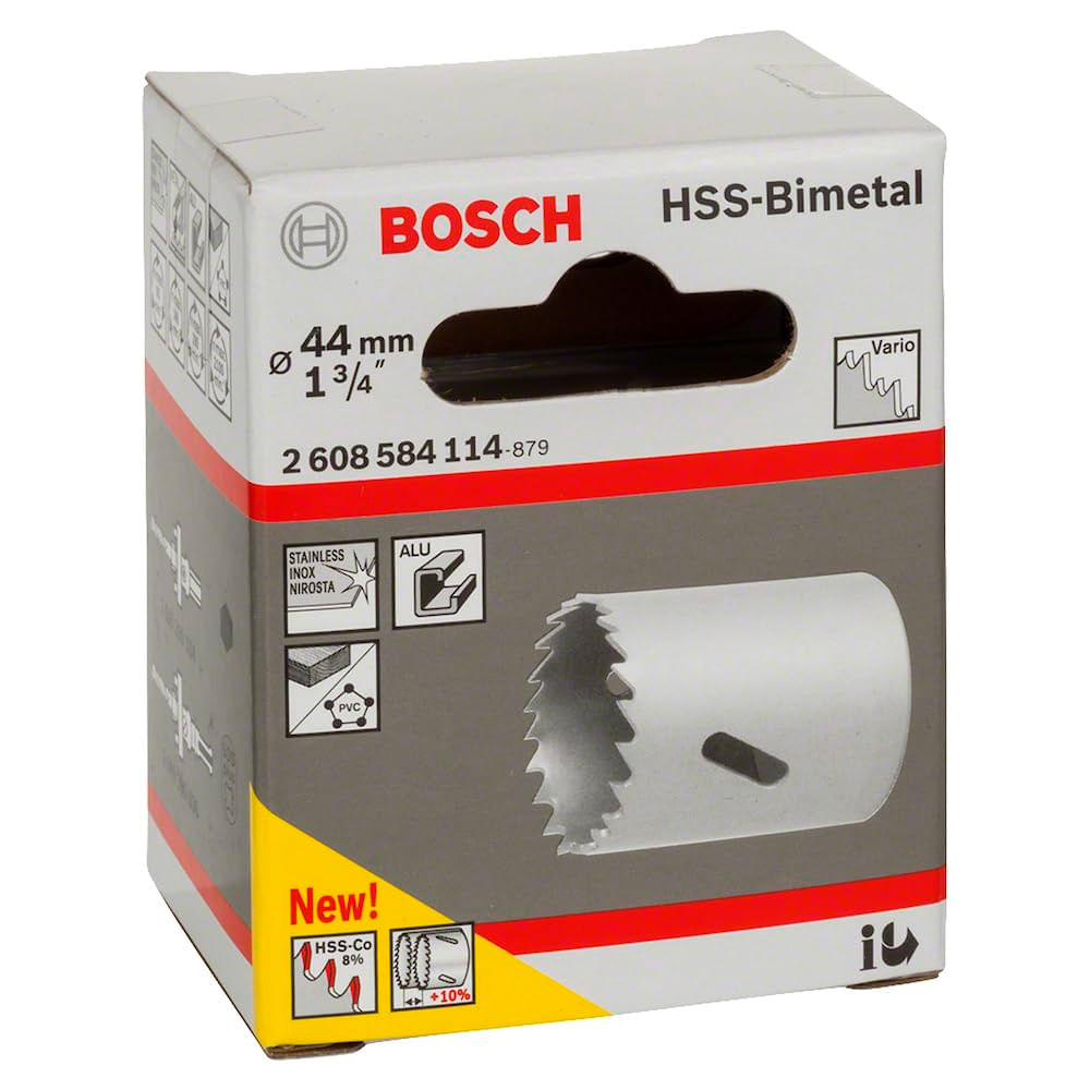 Sierra Bosch Copa Cobaltada Bimetal 44mm 1.3/4""