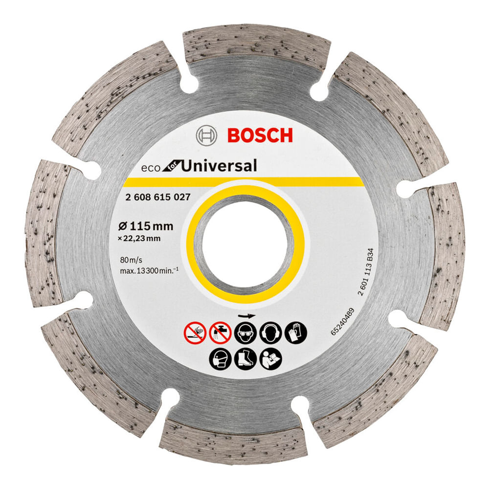 Disco Bosch ECO Universal Segmentado 4 1/2""