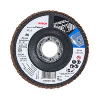Bosch Disco Flap ECO Inox Metal 115mm Gr80 Curvo Fibra