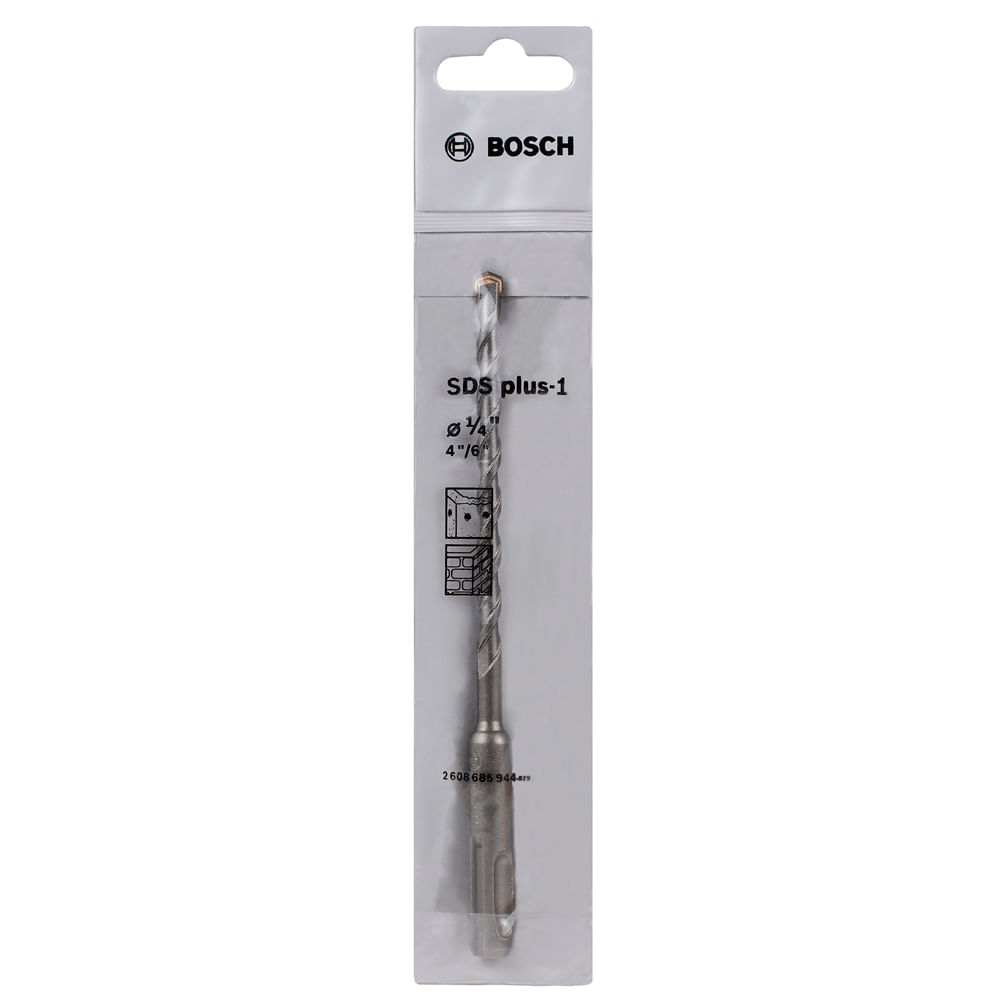 Bosch Broca Perforacion SDS Plus-1 6.4mm 1/4""X4""X6""