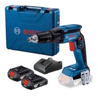 Atornillador Drywall Bosch GTB 185-LI 1/4"" 18V + 2 Bat 2 Ah