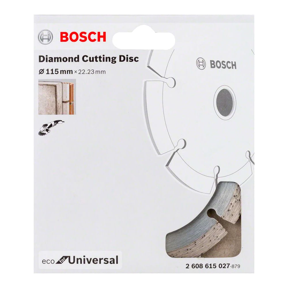 Caja X10. Disco ""Eco"" Universal Segmentado 4-1/2""