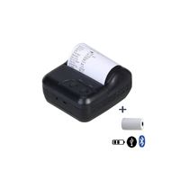 Impresora portátil térmica batería ticket 80mm USB Bluetooth + 1 rollo