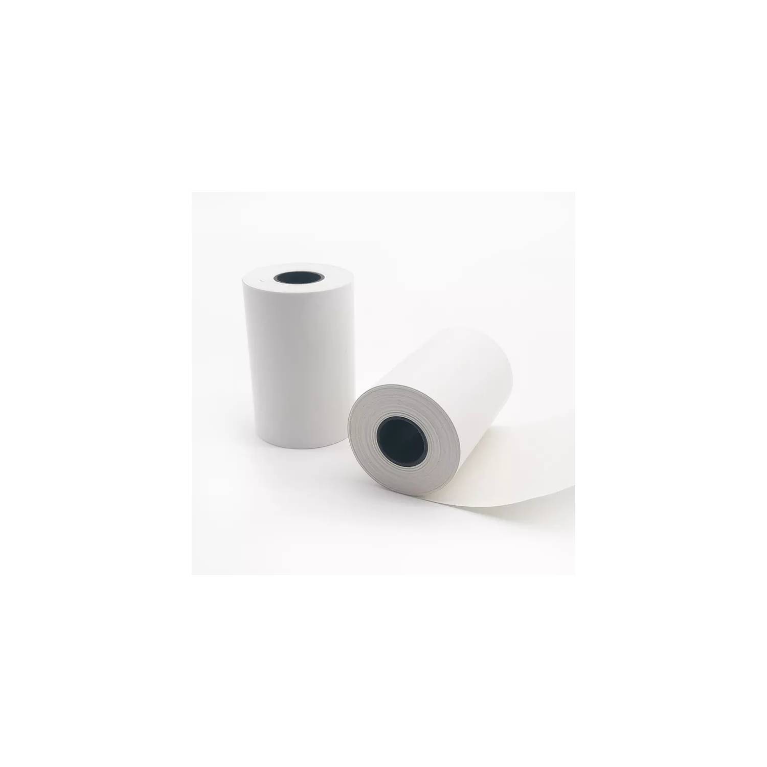 Caja 100 rollos 57x45 contómetro papel térmico 57x45mm 55gr