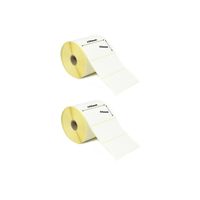 2 rollos de 800 etiquetas adhesivas térmico TD 100x50mm