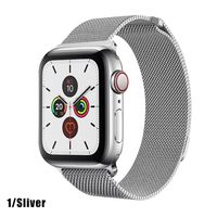 CORREA MILANESE IMANTADA PLATEADA 42/44/45/49 MM PARA APPLEWATCH Y SMARTWATCH
