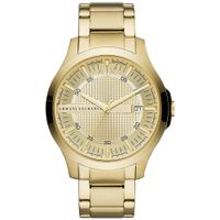 Reloj Armani Exchange Hampton AX2415 Fecha acero Inoxidable Dorado