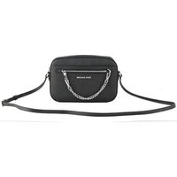Cartera Crossbody Michael Kors Jet Set Chain - Negro