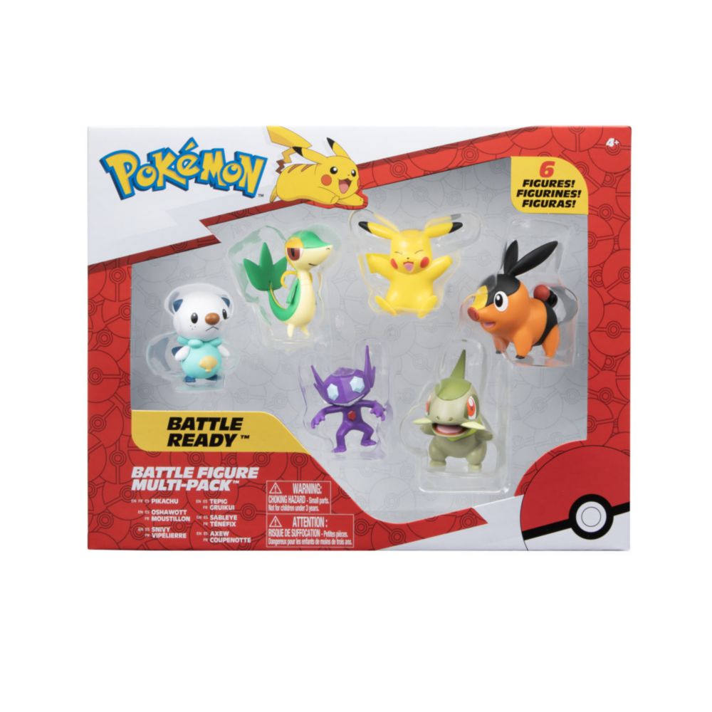 Set De Figuras De Batalla V2 Pokemon