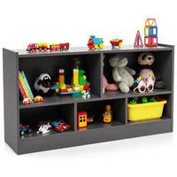 Estante Librero Organizador Amelia Grafito Muebles Bonno