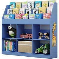 Librero Jueguetero Infantil Melman Azul Muebles Bonno