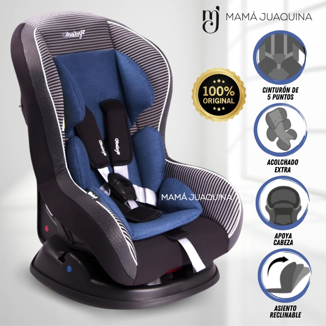 Silla de Auto «MONROE» Azul
