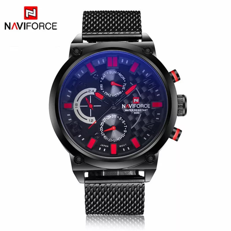 Reloj Naviforce Acero Negro NAV-6