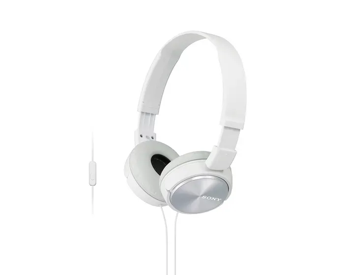 Audífonos Over Ear Sony MDR-ZX310AP con Micrófono Blanco
