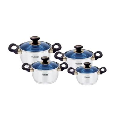 Juego de ollas Luissant LU 1104A 6 Piezas Azul
