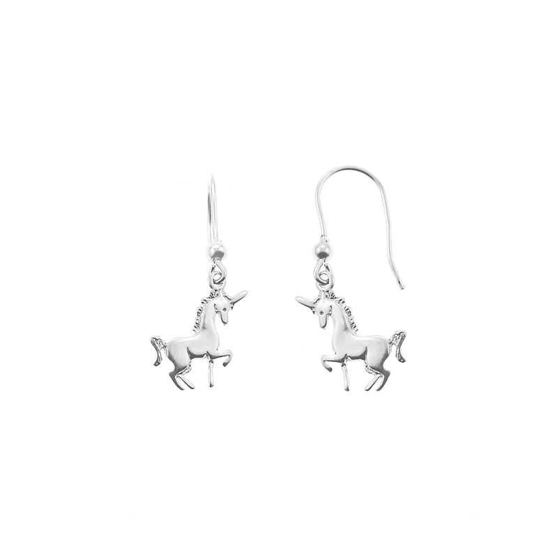 Aretes Unicornio Plata 925