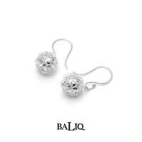 Aretes Acolgante Tejida Plata 925