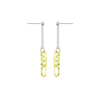 Aretes Figaro Plata 925 Goldensilver