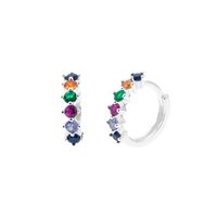 Argolla Multicolor Plata 925