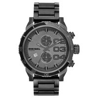 Reloj Diesel Double Down DZ4314 Fecha Cronometro Acero inoxidable Negro Gris