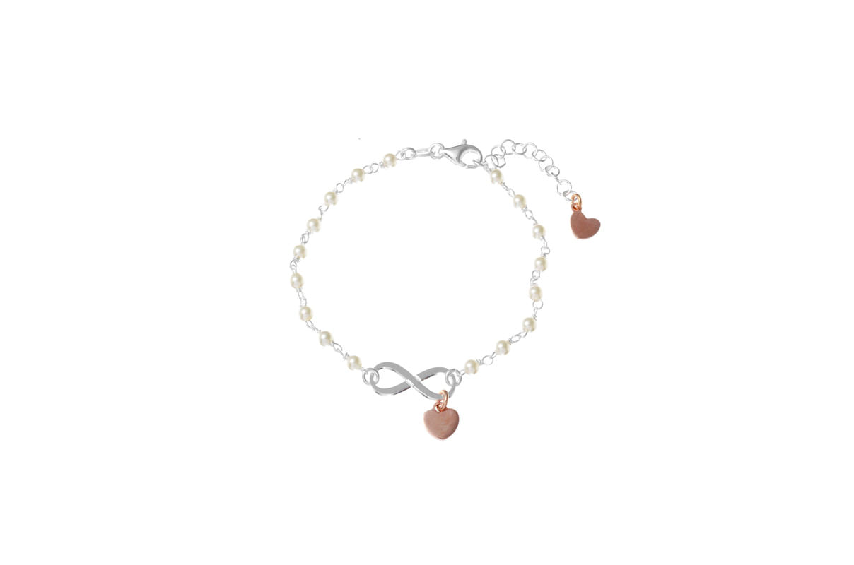 Pulsera de Plata 925 Mosa Pink