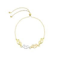 Pulsera Bestfriends Corazón Oro 18k