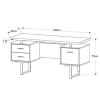 ESCRITORIO ALBA CARAMELO - DIBA MUEBLES