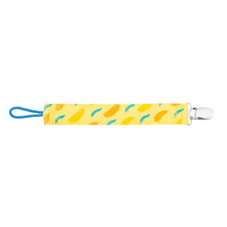 Sujetador para Chupones Estampado Amarillo