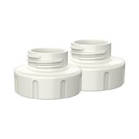 Pack x2 adaptador de boca estrecha a ancha para extractores de leche eléctrico