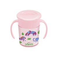 Vaso Con Asas “Cheers”, Rosa con estampado