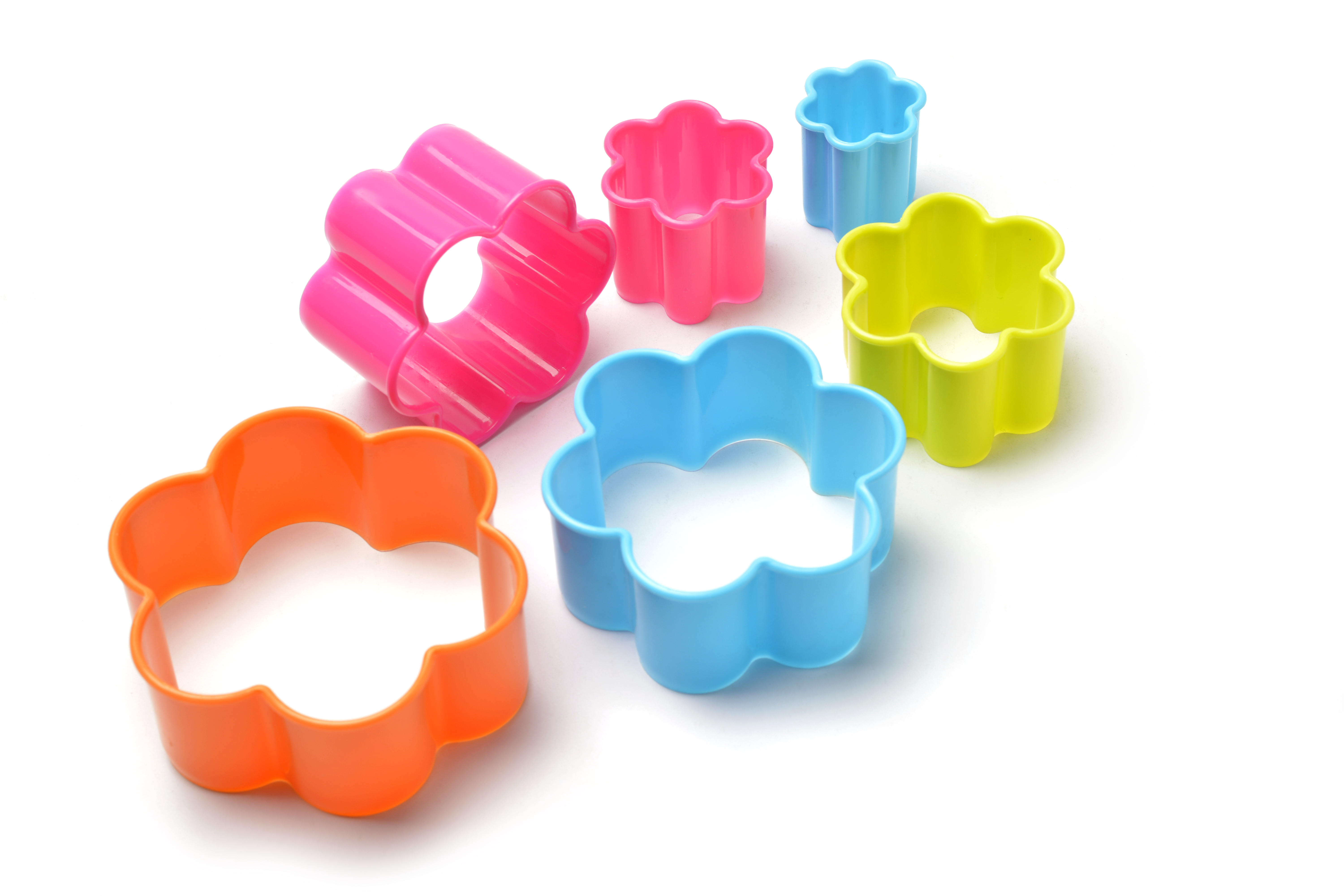 MOLDE DE GALLETAS FLOR SET 6 UND. LÍNEA CLASSIC