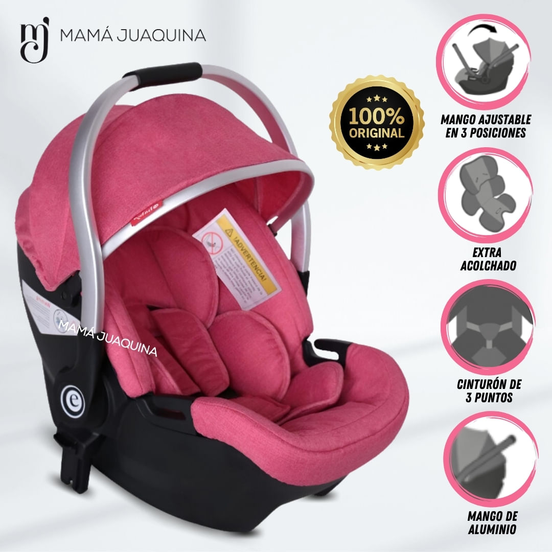 Portabebé de Lujo «REBEL» Edición Limitada Rosa