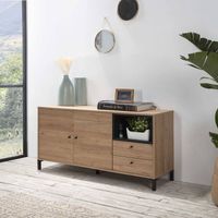 Aparador Moderno Katia Duna/Negro TU MESITA