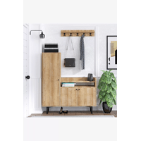 Aparador recibidor moderno 3 puertas Sicilia color Duna TU MESITA