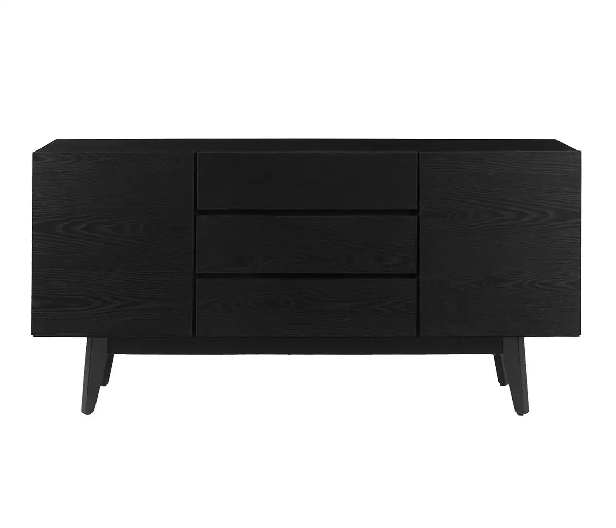 Aparador moderno multiusos Nicolás color Negro TU MESITA