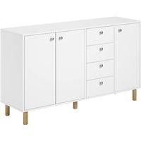 Aparador Moderno Chavez Blanco 140cm TU MESITA
