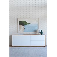 Aparador Moderno Capri color Blanco/Duna TU MESITA