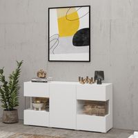 Aparador Moderno  Karito color Blanco TU MESITA 3 puertas