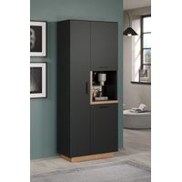Vitrina Moderna Merlina color Negro TU MESITA